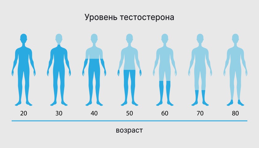 Гипогонадизм у мужчин (андрогенный дефицит) - что делать, признаки и симптомы